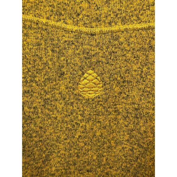 Stio Men’s Mustard Yellow Fleece Zip Up Sweater Jacket XL - Picture 8 of 11